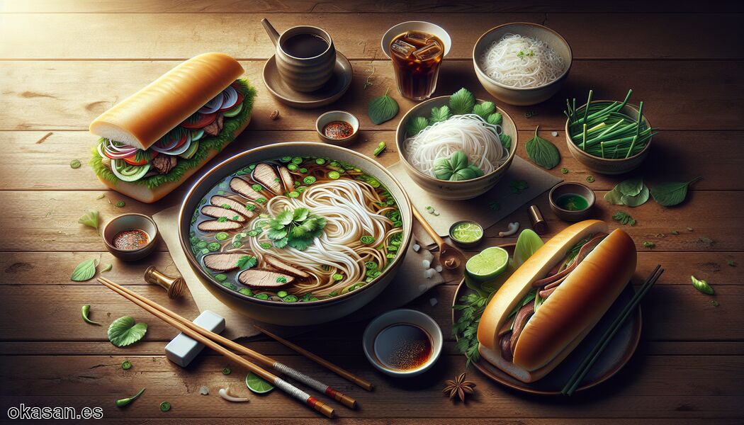 Ingredientes del Banh Mi - Sabores Exóticos de Vietnam: Pho y Banh Mi